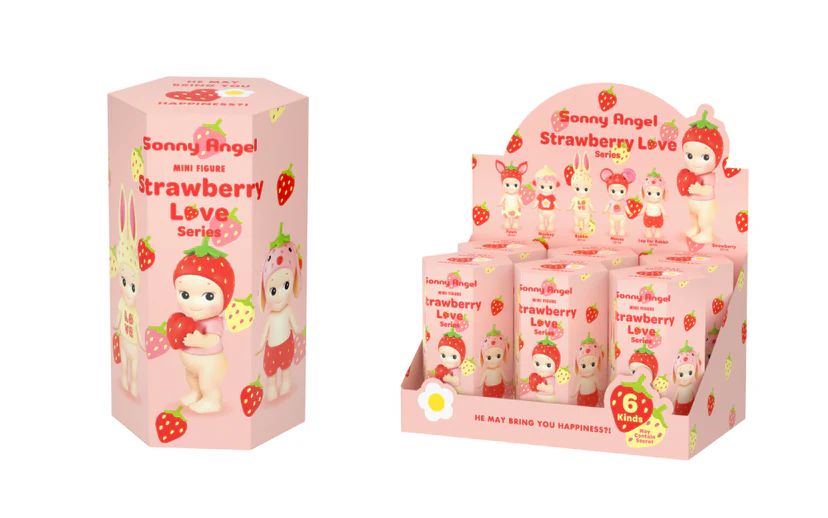 SONNY ANGEL Authentic Strawberry Love Series Mystery Box 6 Designs