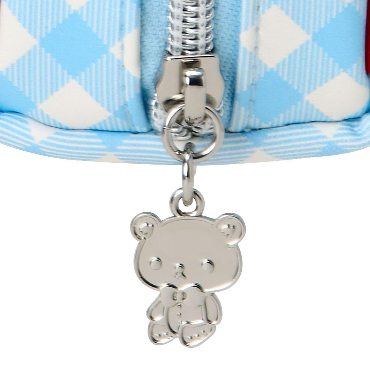 SANRIO© Cinnamoroll With Bear Plaid Block Pouch (Japan Limited Edition)