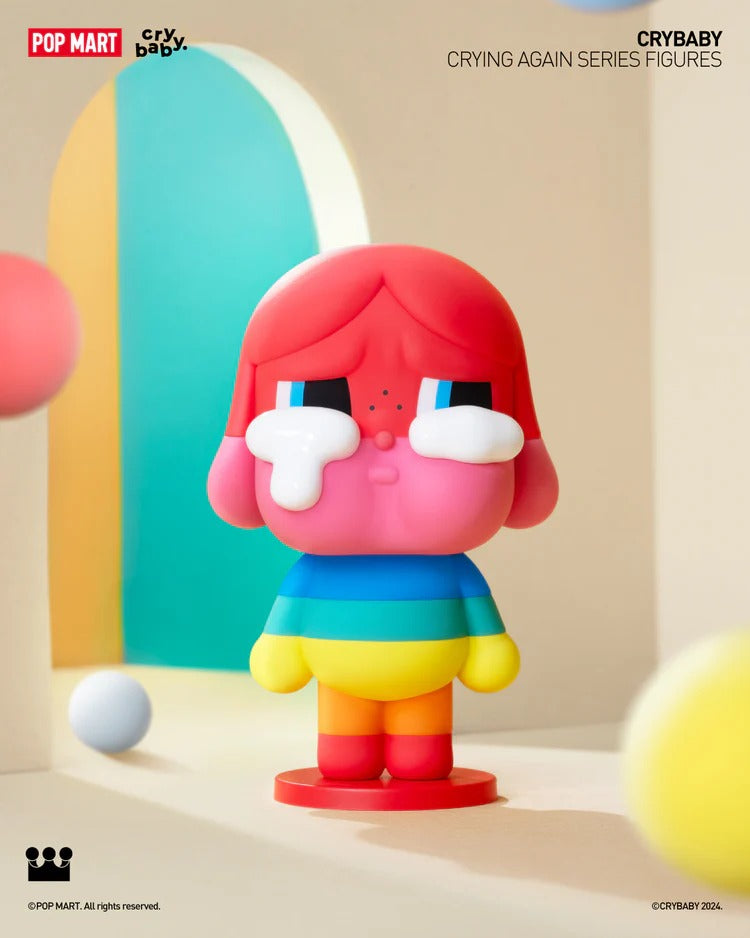 POP MART Authentic CRYBABY Crying Again Series Figures 12 Design Mystery Box (1 Piece)