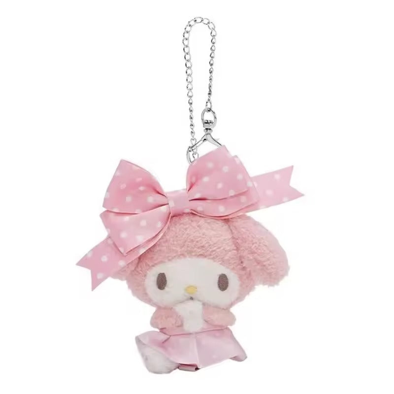 SANRIO Authentic Big Bow Hanging Plush