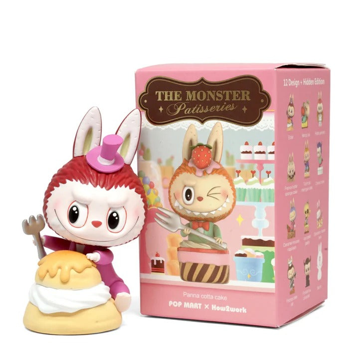 POP MART Authentic THE MONSTERS Labubu Figure Patisseries Mystery Box 12 Design (1 Piece)