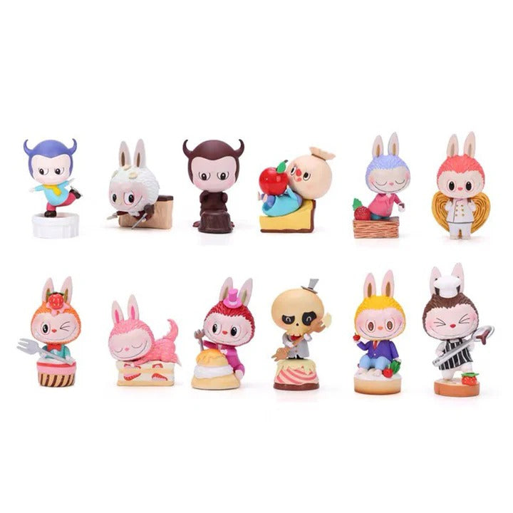 POP MART Authentic THE MONSTERS Labubu Figure Patisseries Mystery Box 12 Design (1 Piece)