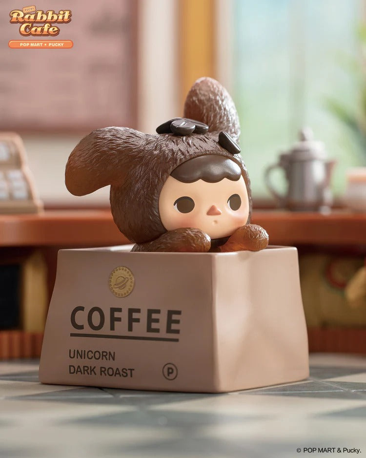 POP MART Pucky Rabbit Cafe Series Mystery Box 12 Design (1 Piece)