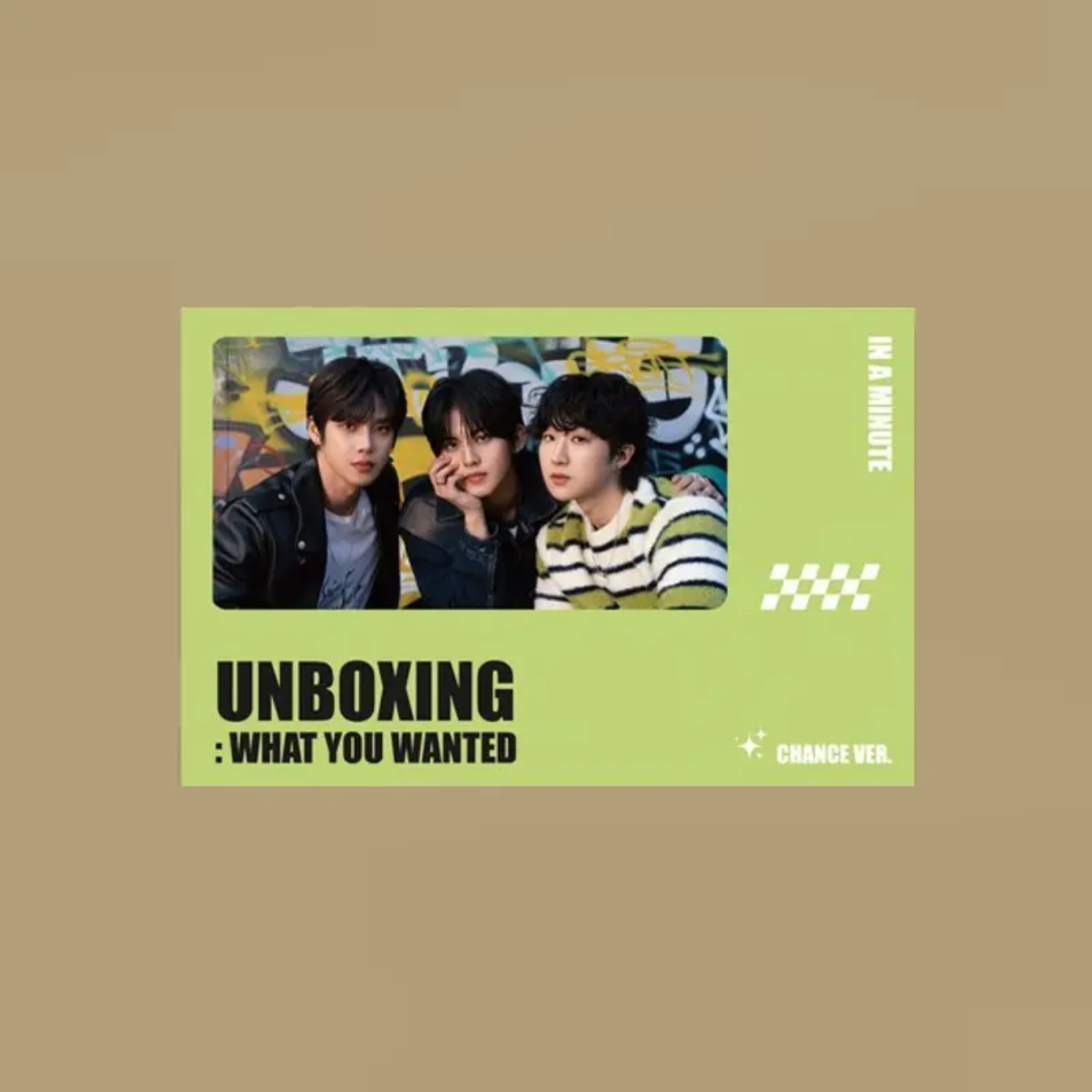 IN A MINUTE 1ST SINGLE ALBUM - UNBOXING: 'WHAT YOU WANTED'