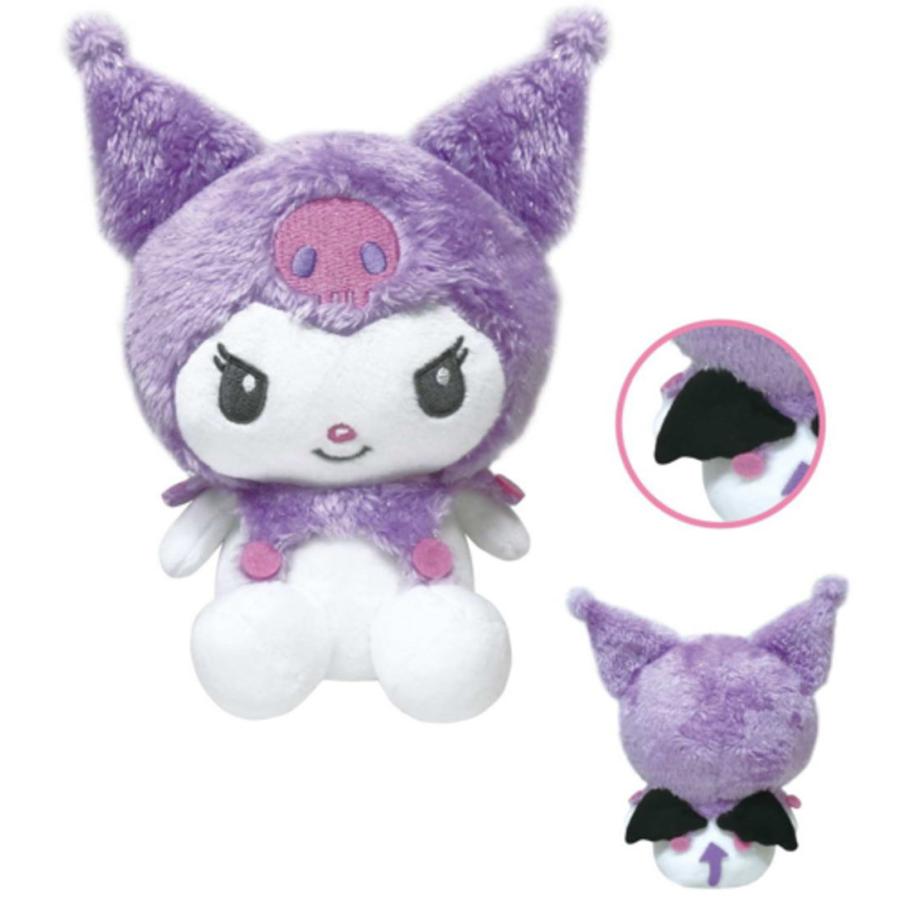 SANRIO© Kuromi Devil Wings Plush (Japan Edition)