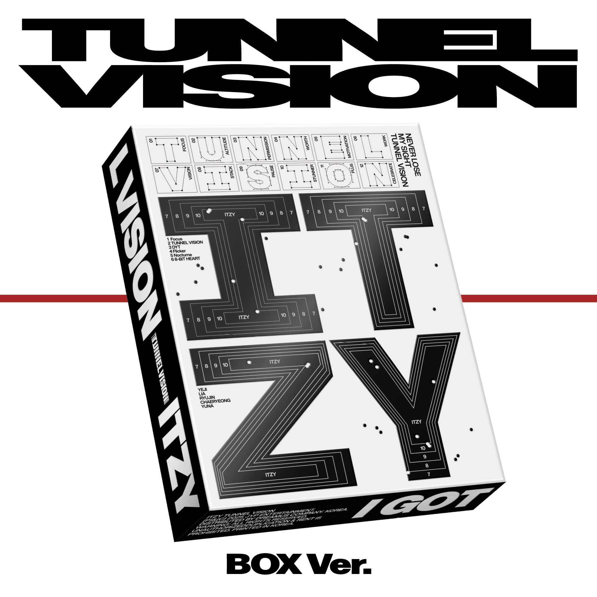 ITZY - TUNNEL VISION (BOX VER.)