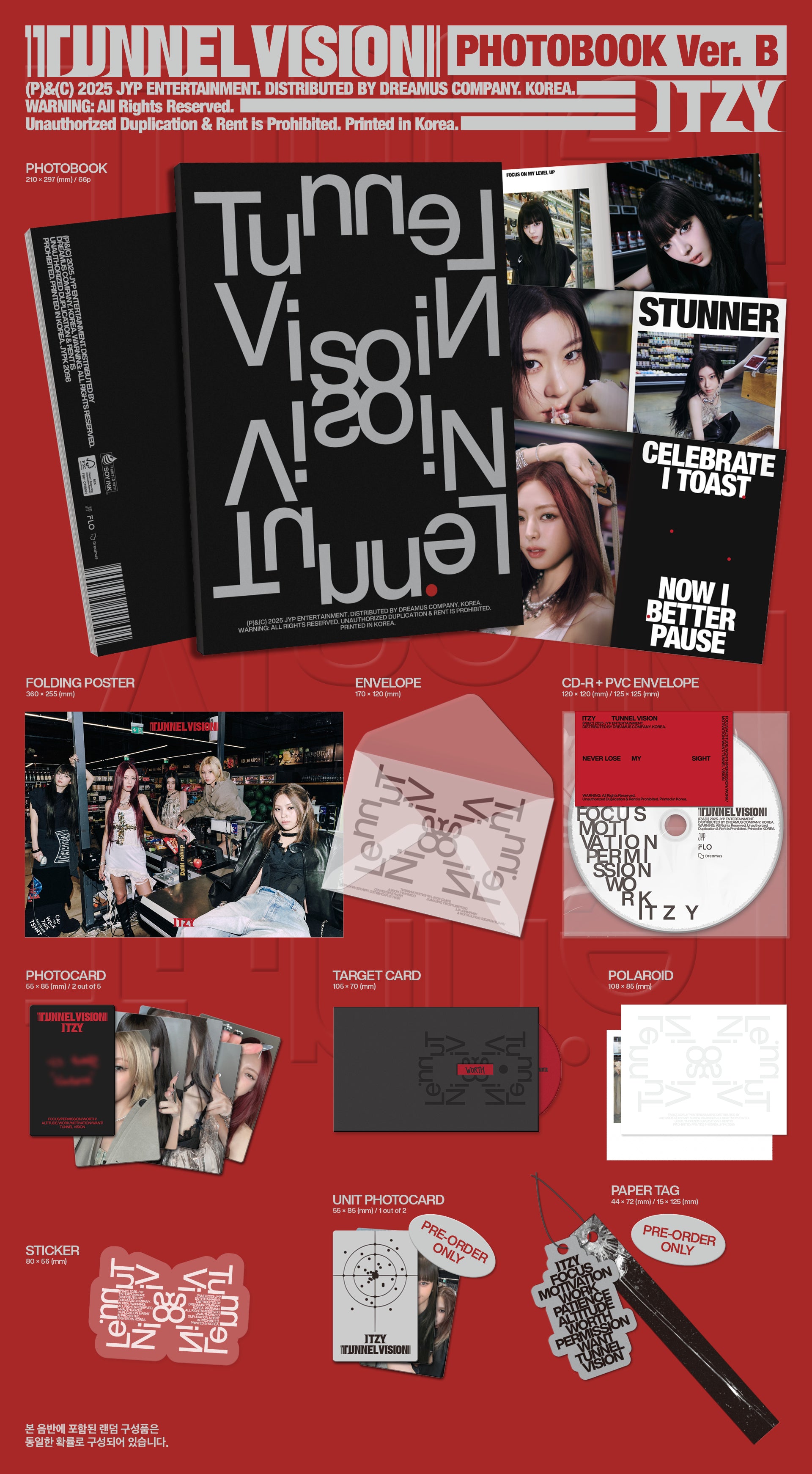 ITZY - TUNNEL VISION (PHOTOBOOK VER.)