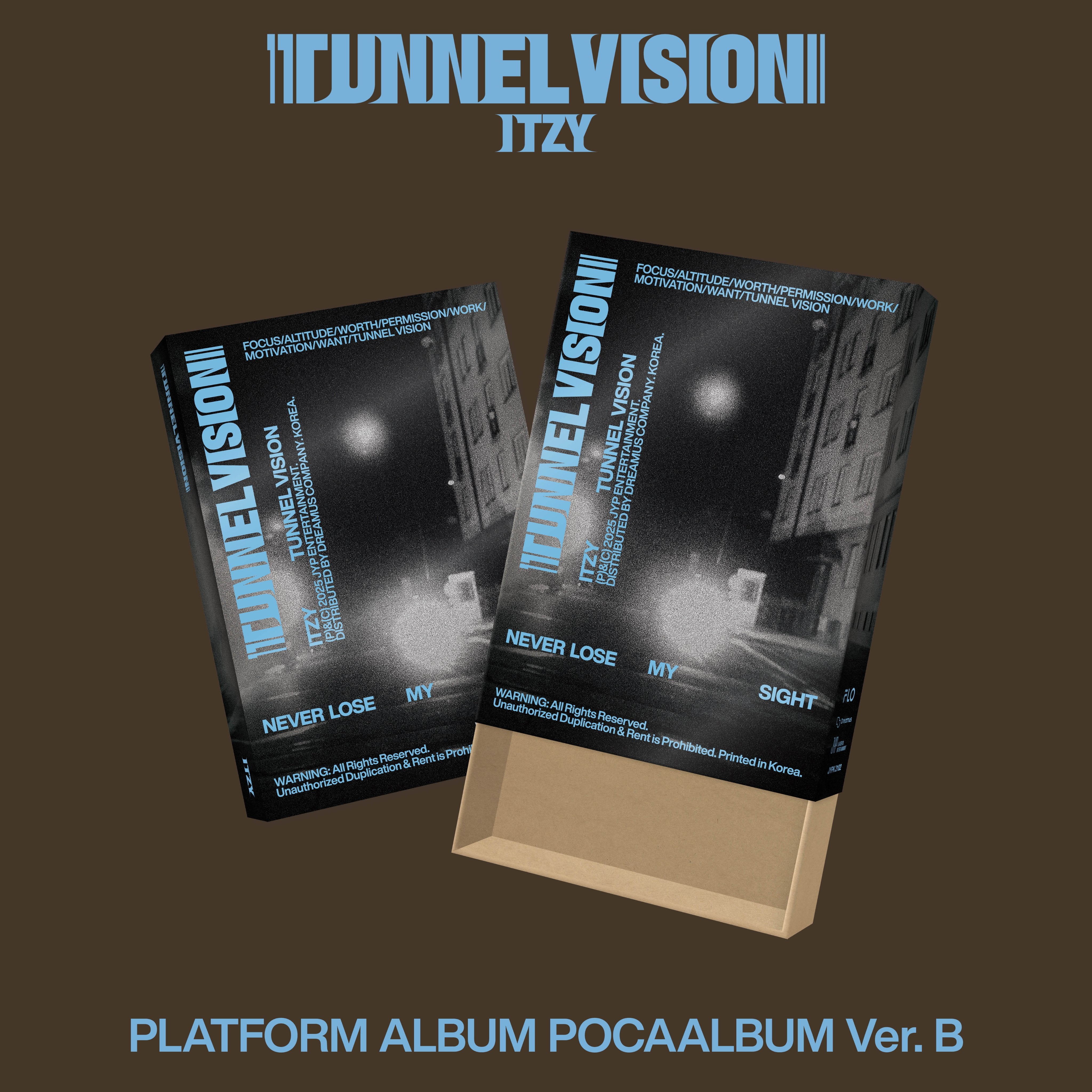 ITZY - TUNNEL VISION (POCA ALBUM VER)