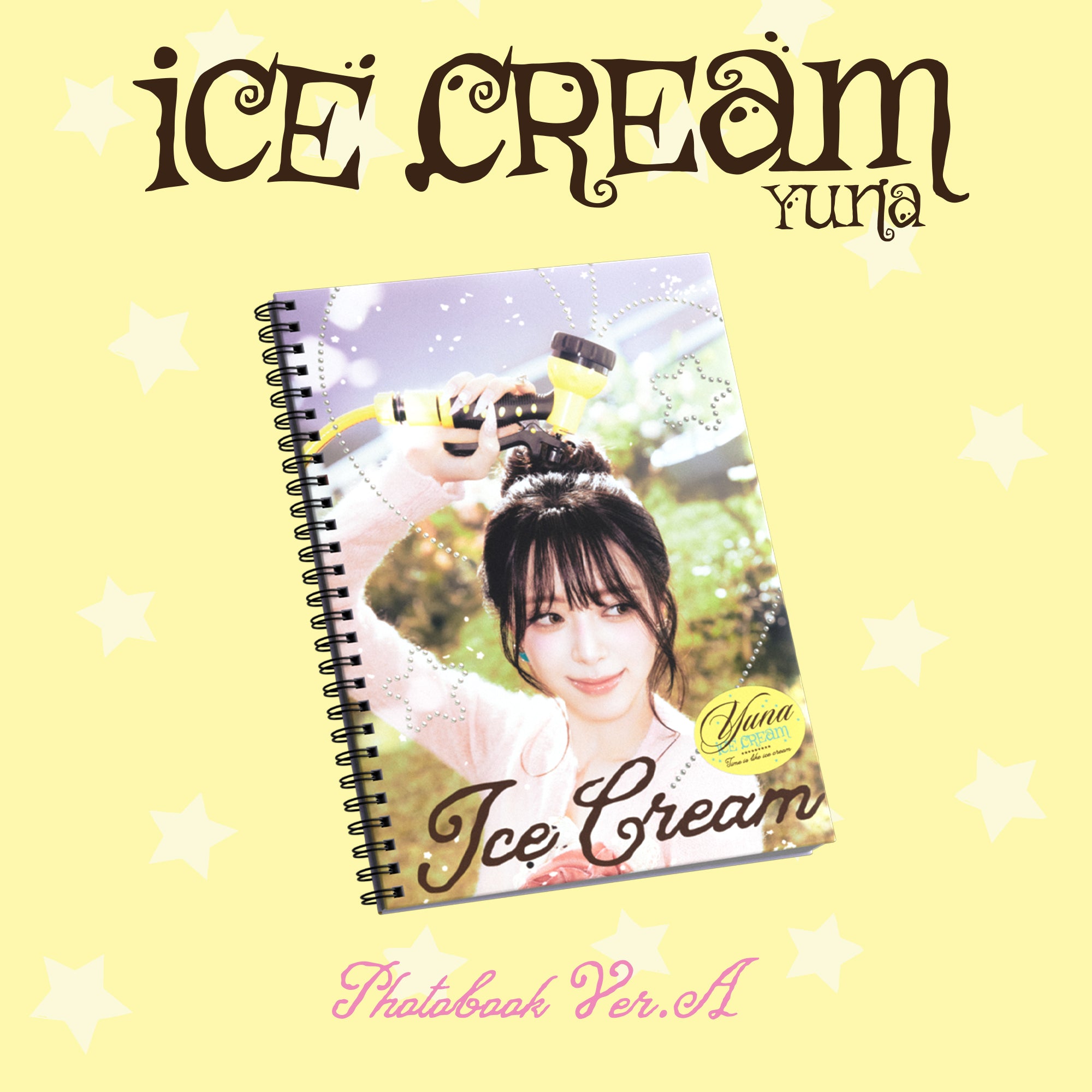 YUNA (ITZY) 1ST MINI ALBUM - ICE CREAM (PHOTOBOOK VER)