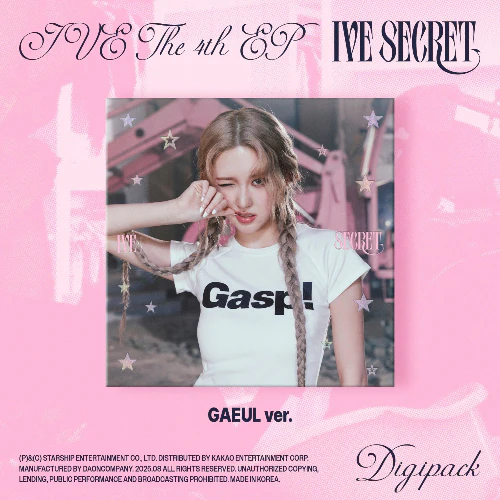 IVE 4TH MINI ALBUM - IVE SECRET (DIGIPACK VER.) (LIMITED EDITION)