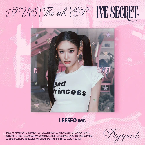 IVE 4TH MINI ALBUM - IVE SECRET (DIGIPACK VER.) (LIMITED EDITION)