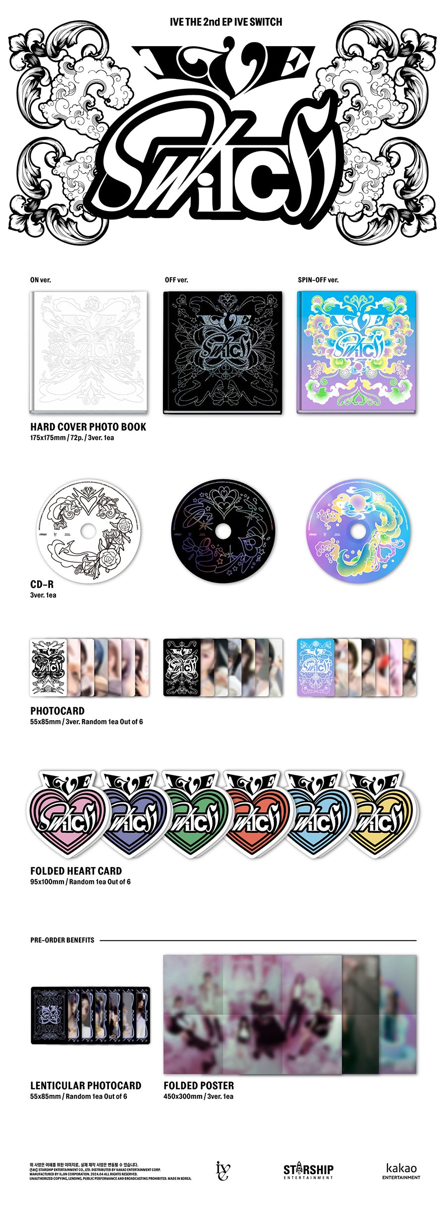 IVE 2ND EP ALBUM- IVE SWITCH