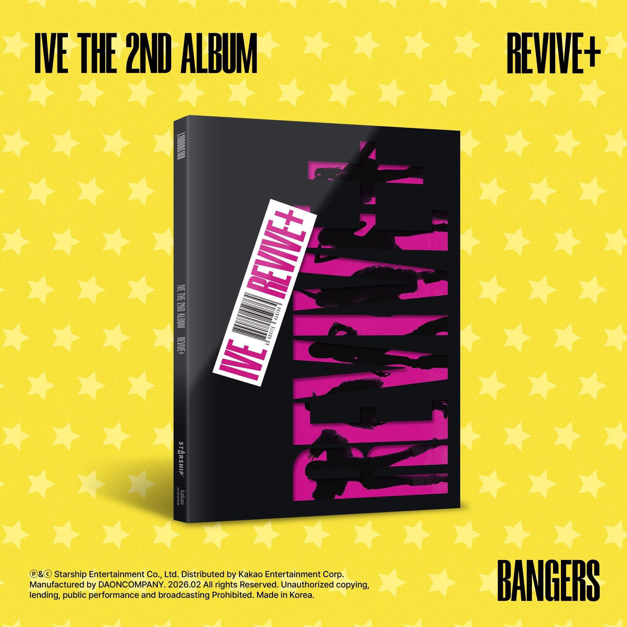 IVE 2ND ALBUM - REVIVE+ (BANGERS/CHALLENGERS)