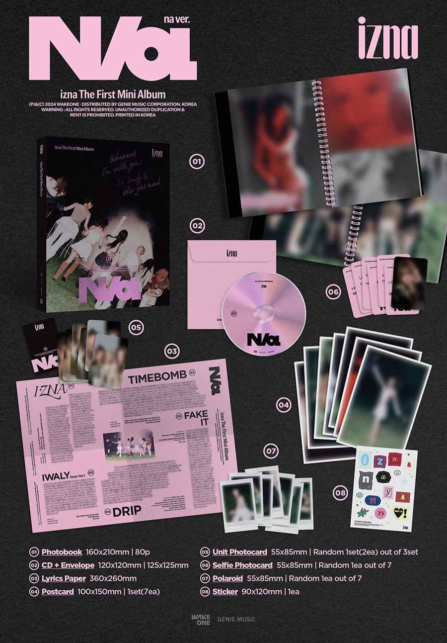 IZNA 1ST MINI ALBUM - N/A
