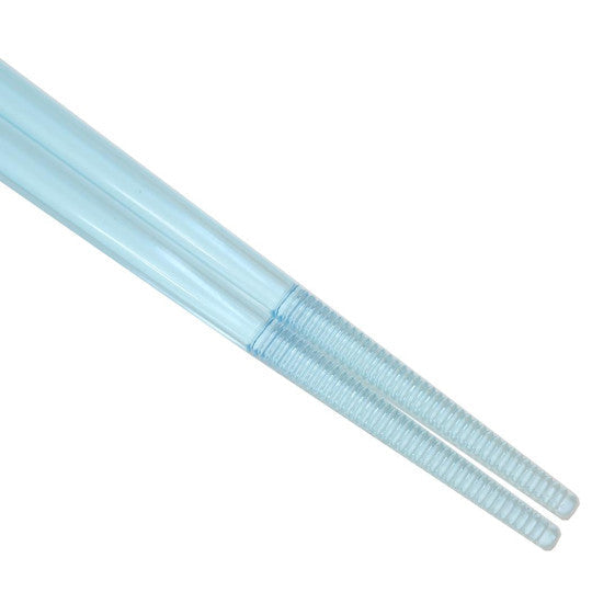 SANRIO© Hello Kitty with Friend Clear Blue Chopsticks (Made In Japan)