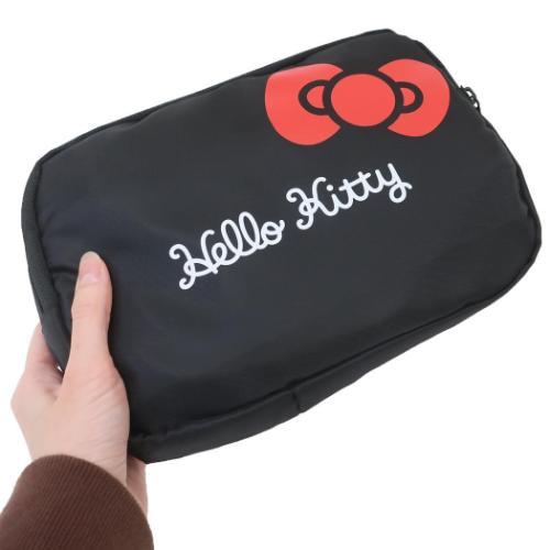 SANRIO© Hello Kitty Black Foldable Backpack (Japan Edition)