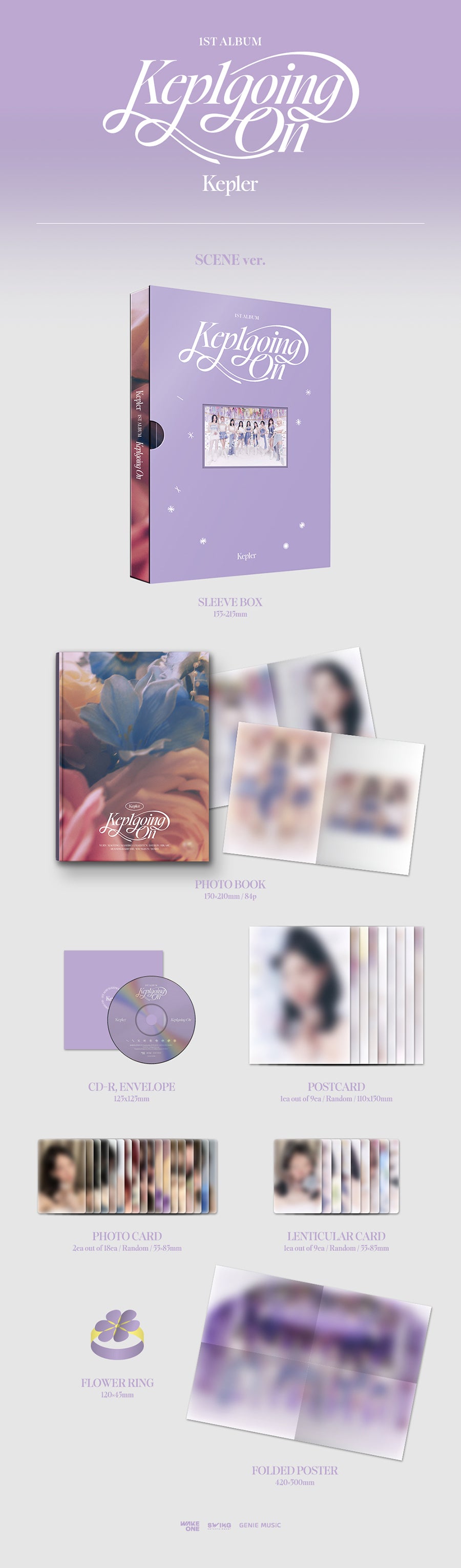 KEP1ER 1ST ALBUM - KEP1GOING ON