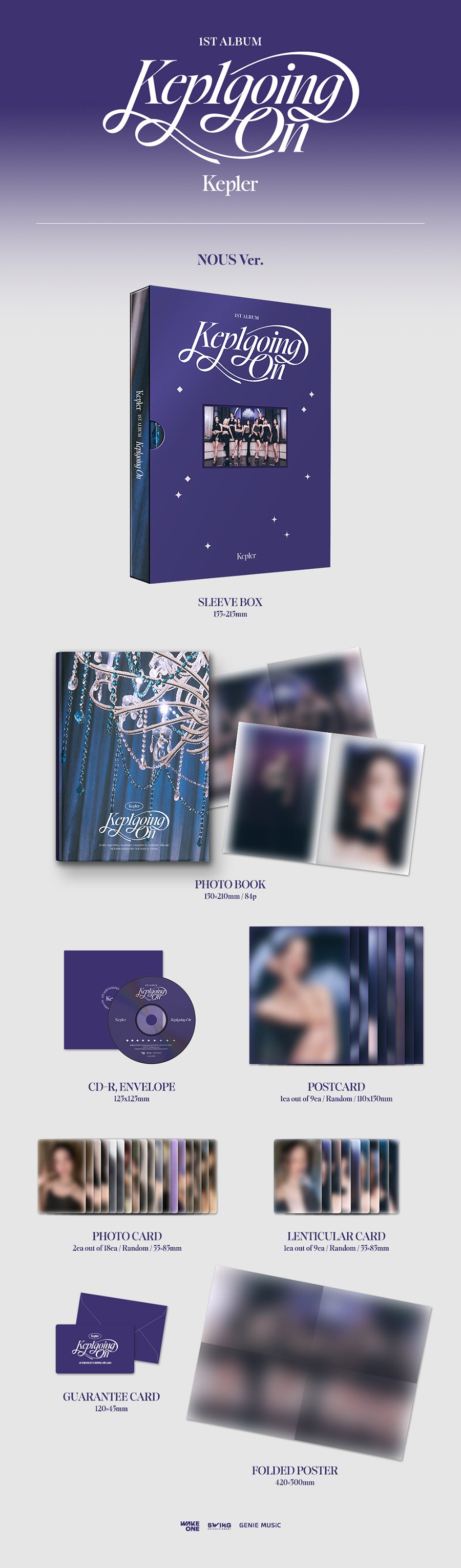 KEP1ER 1ST ALBUM - KEP1GOING ON