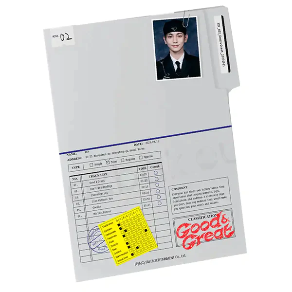 SHINEE: KEY MINI ALBUM VOL. 2 - GOOD & GREAT (COVER LETTER VERSION)
