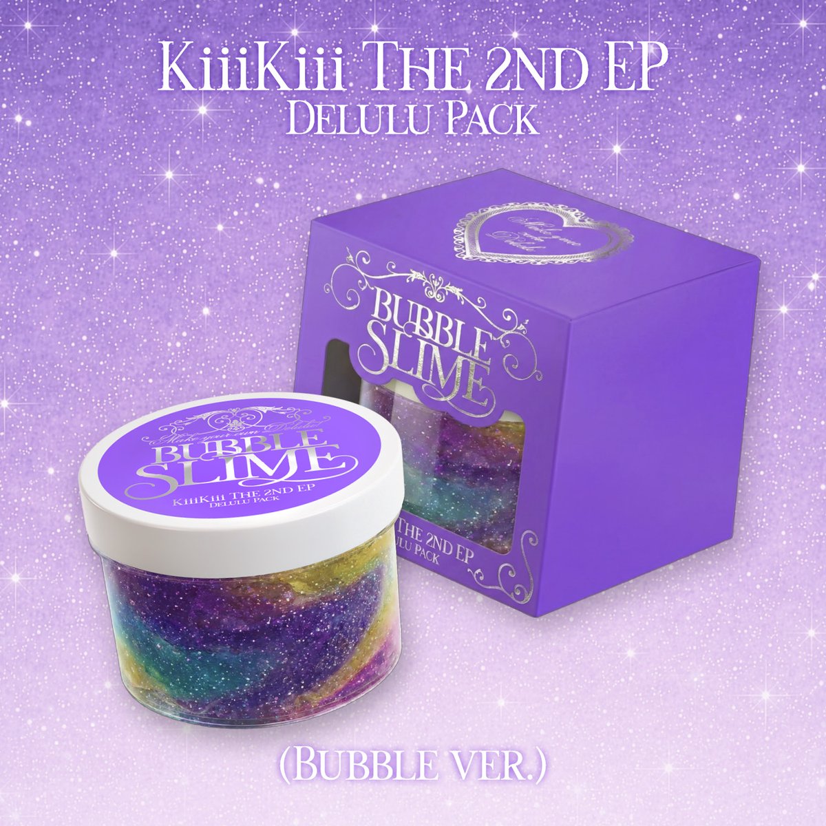 KIIIKIII THE 2ND EP - DELULU PACK (BUBBLE VERSION)