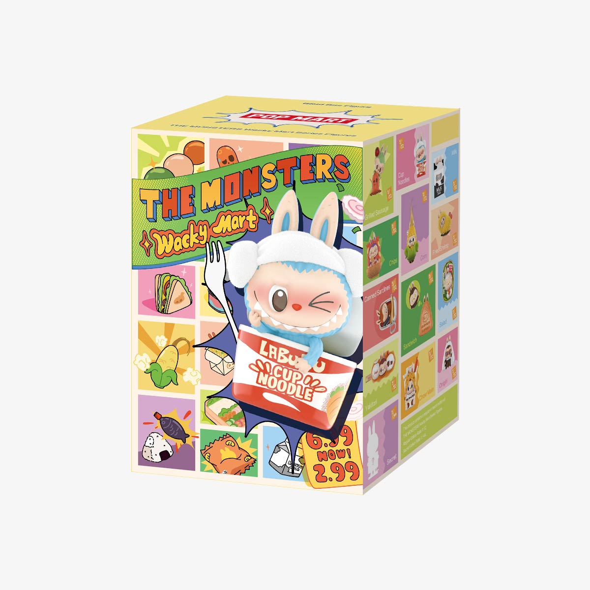 LABUBU Wacky Mart シリーズ・コンテナボックス 新品未開封 新品未開封】ポップマート ザ モンスターズ (ラブブ) ワッキー