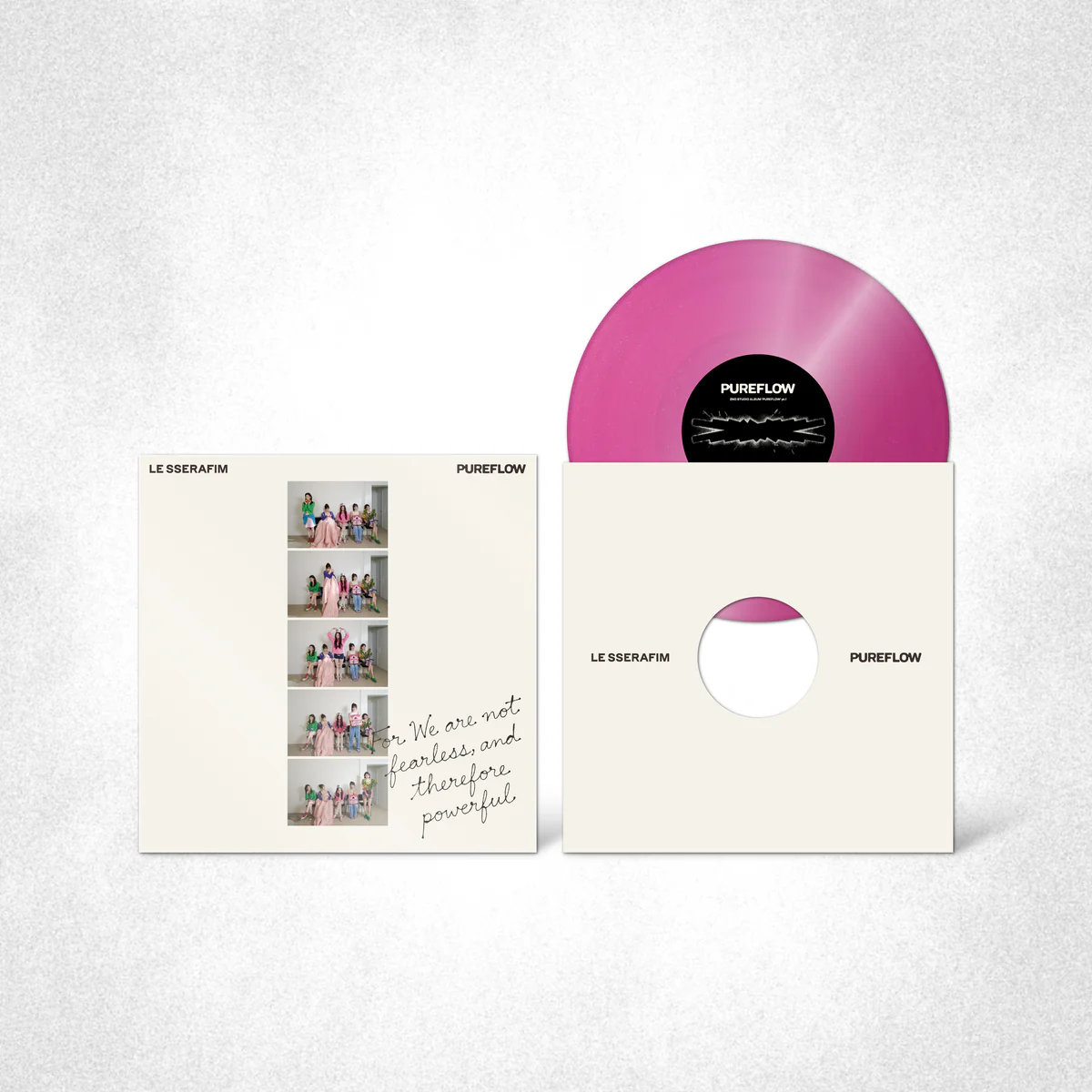 LE SSERAFIM 2ND STUDIO ALBUM - PUREFLOW PT.1 (VINYL)