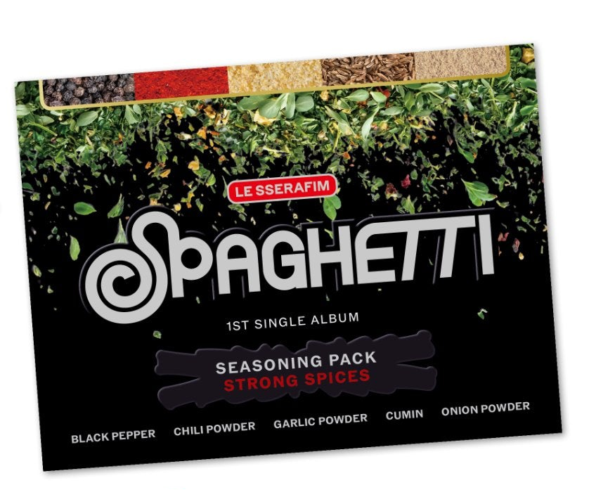 LE SSERAFIM 1ST SINGLE ALBUM - SPAGHETTI (WEVERSE ALBUMS VER.)