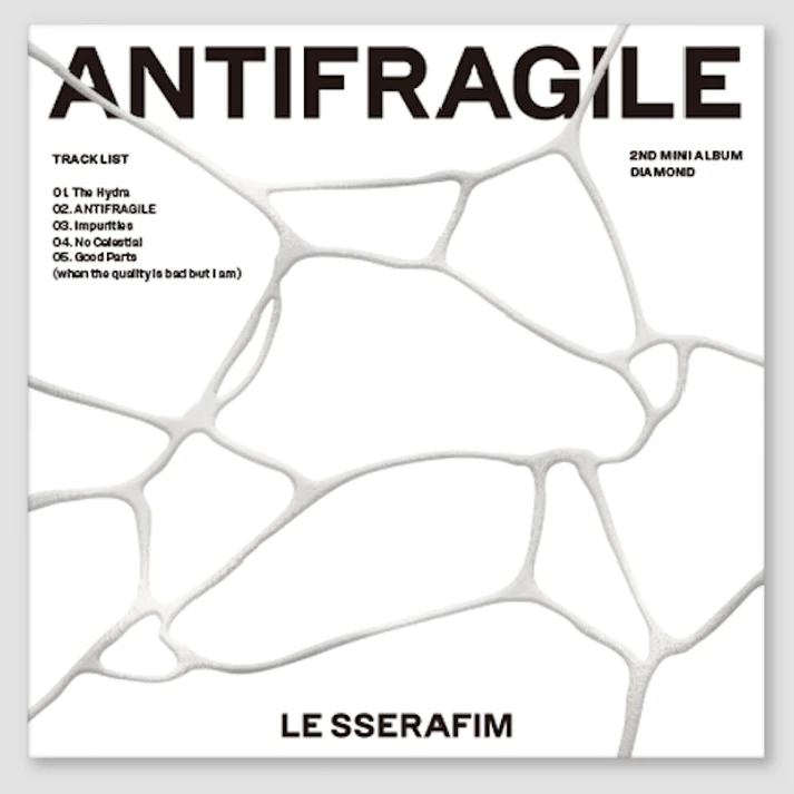 LE SSERAFIM MINI ALBUM VOL. 2 - ANTIFRAGILE (COMPACT VERSION)