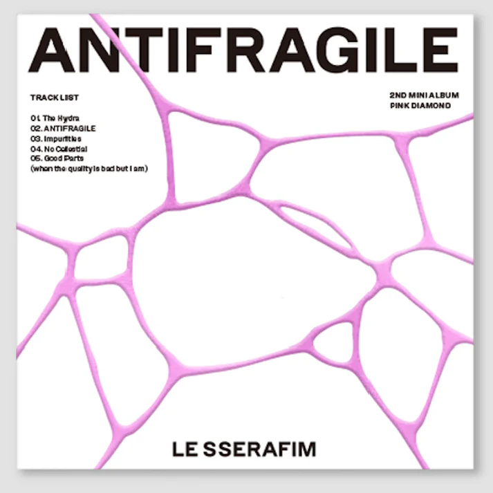 LE SSERAFIM MINI ALBUM VOL. 2 - ANTIFRAGILE (COMPACT VERSION)