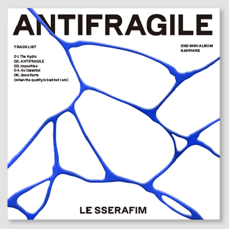 LE SSERAFIM MINI ALBUM VOL. 2 - ANTIFRAGILE (COMPACT VERSION)