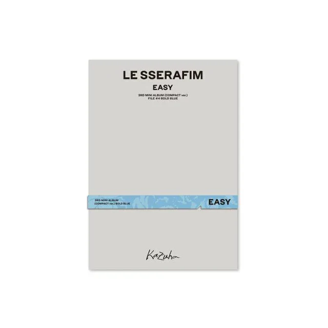 LE SSERAFIM - EASY 3RD MINI ALBUM (COMPACT VERSION)