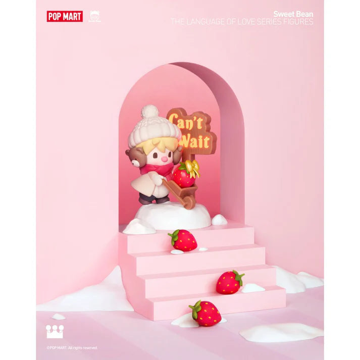 POP MART Authentic Sweet Bean The Language of Love Series Mystery Box 12 Designs (1 Piece)