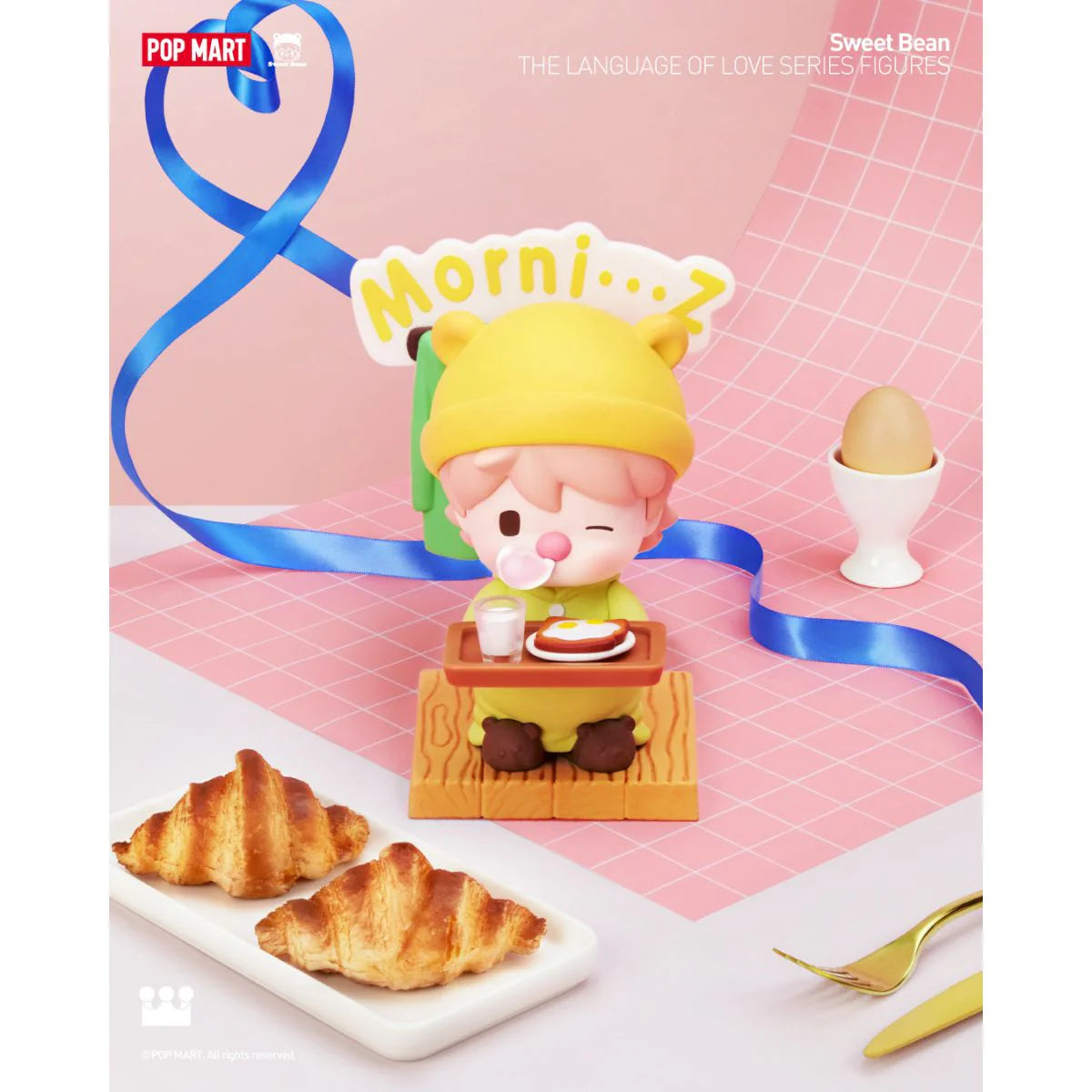 POP MART Authentic Sweet Bean The Language of Love Series Mystery Box 12 Designs (1 Piece)
