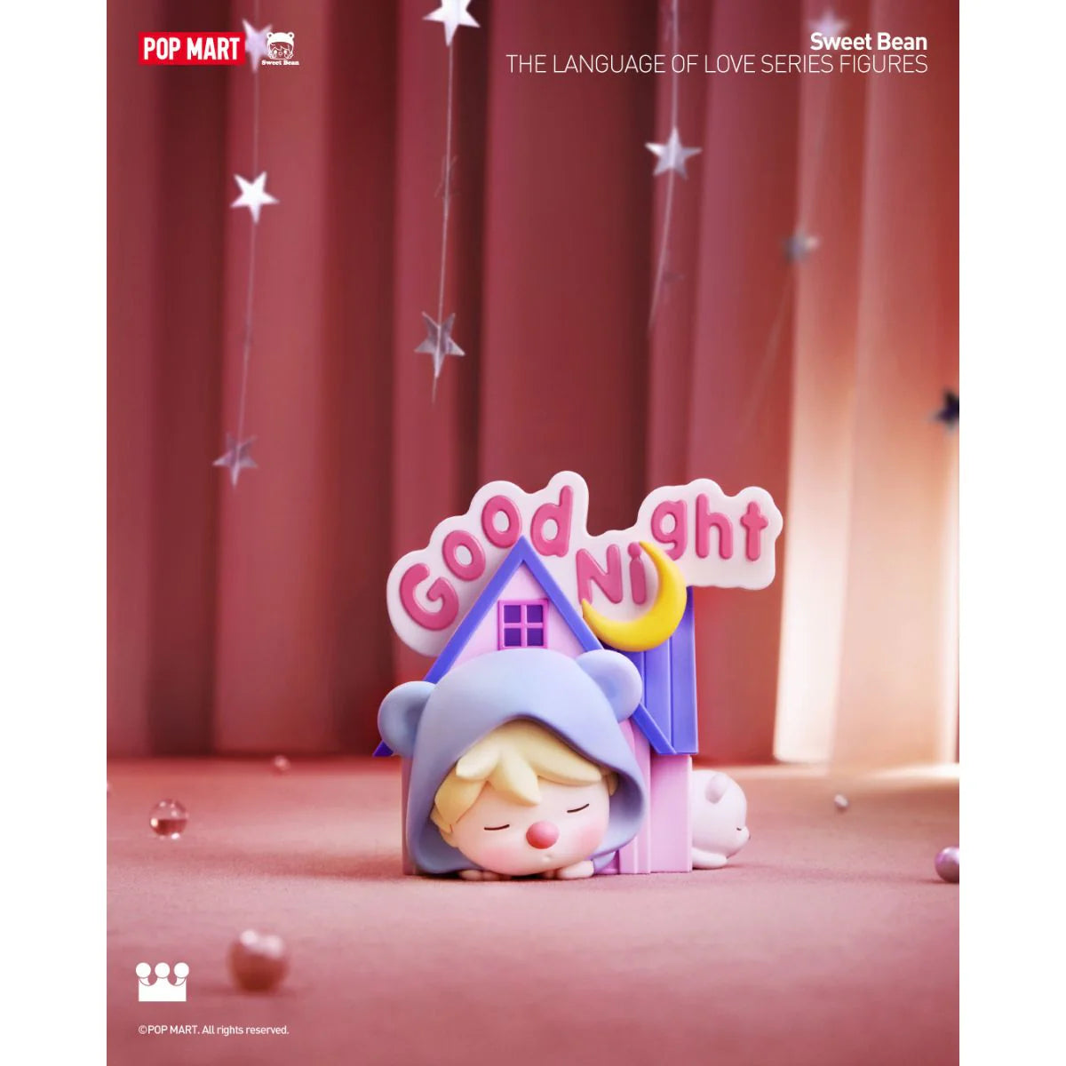 POP MART Authentic Sweet Bean The Language of Love Series Mystery Box 12 Designs (1 Piece)