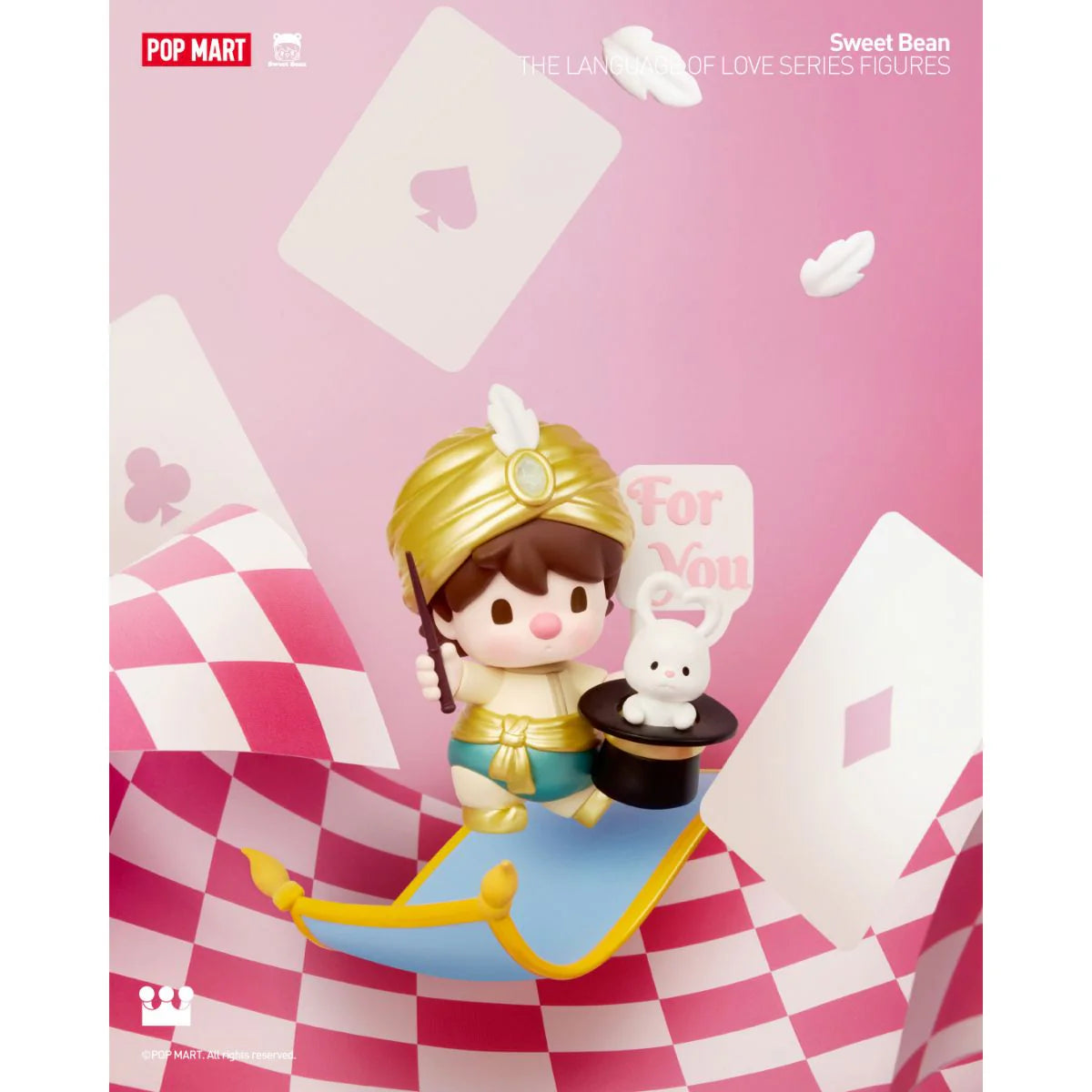 POP MART Authentic Sweet Bean The Language of Love Series Mystery Box 12 Designs (1 Piece)