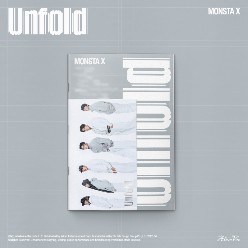 MONSTA X AMERICAN STUDIO ALBUM - UNFOLD