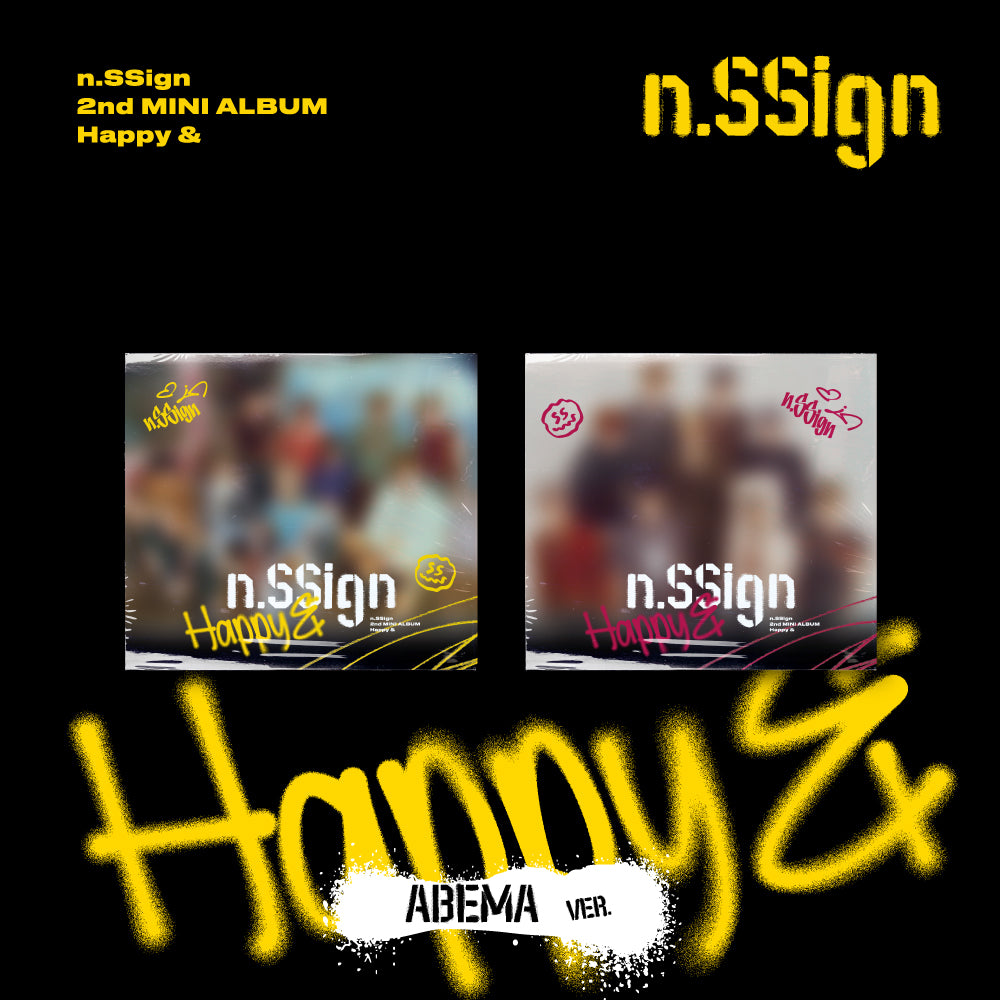 N.SSIGN - HAPPY & 2ND MINI ALBUM (ABEMA VERSION)