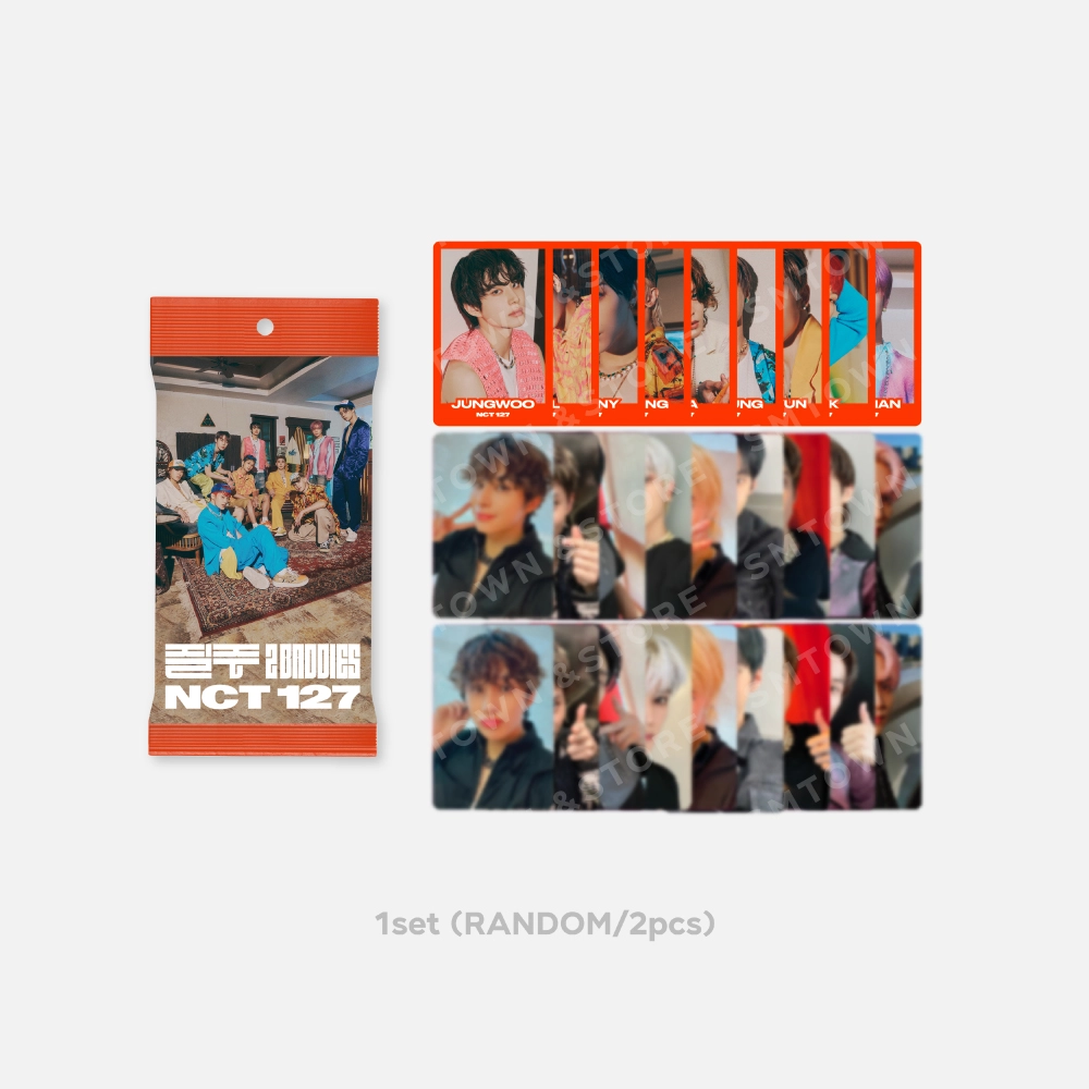 NCT 127 - RANDOM TRADING CARD SET - 2 BADDIES OFFICIAL MERCHANDISE