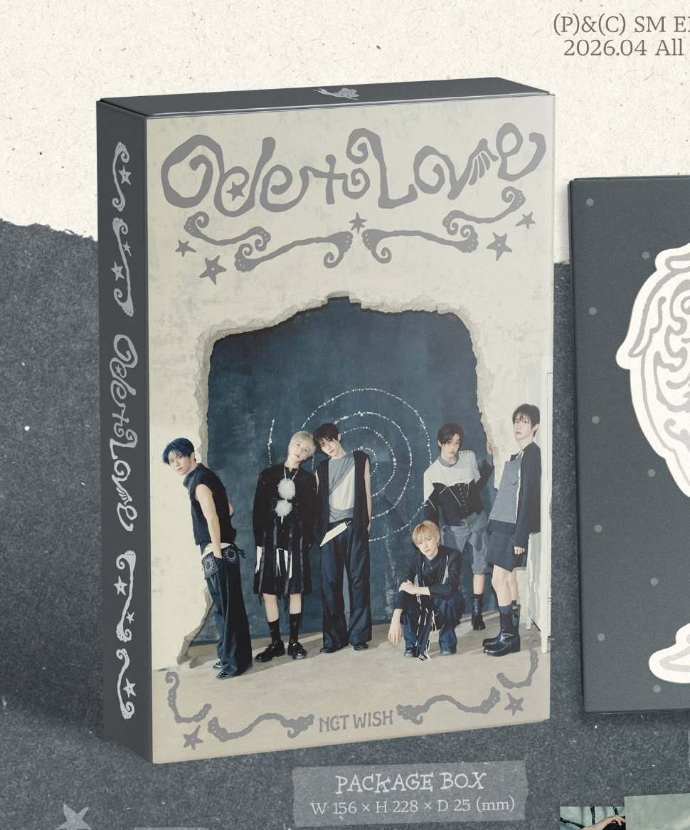 NCT WISH 1ST ALBUM - ODE TO LOVE (PACKAGE VER.)