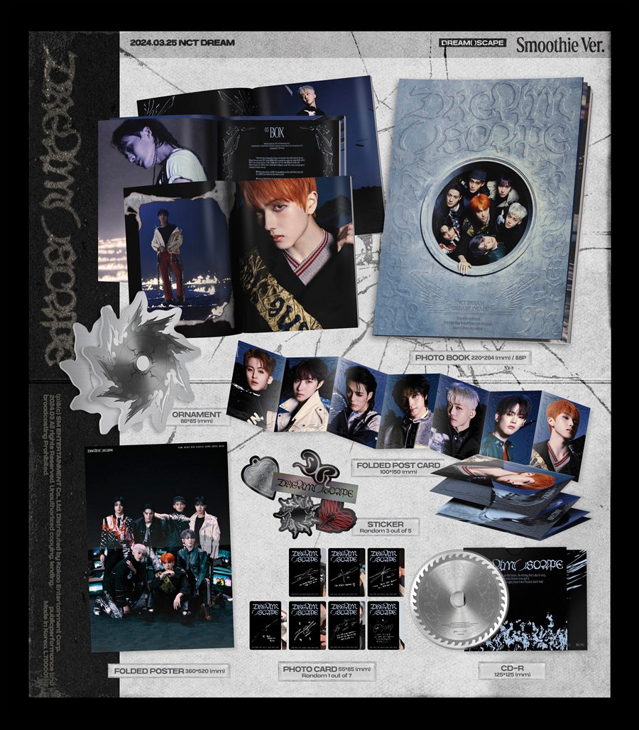 NCT DREAM 5TH MINI ALBUM - DREAM SCAPE (PHOTOBOOK VERSION)