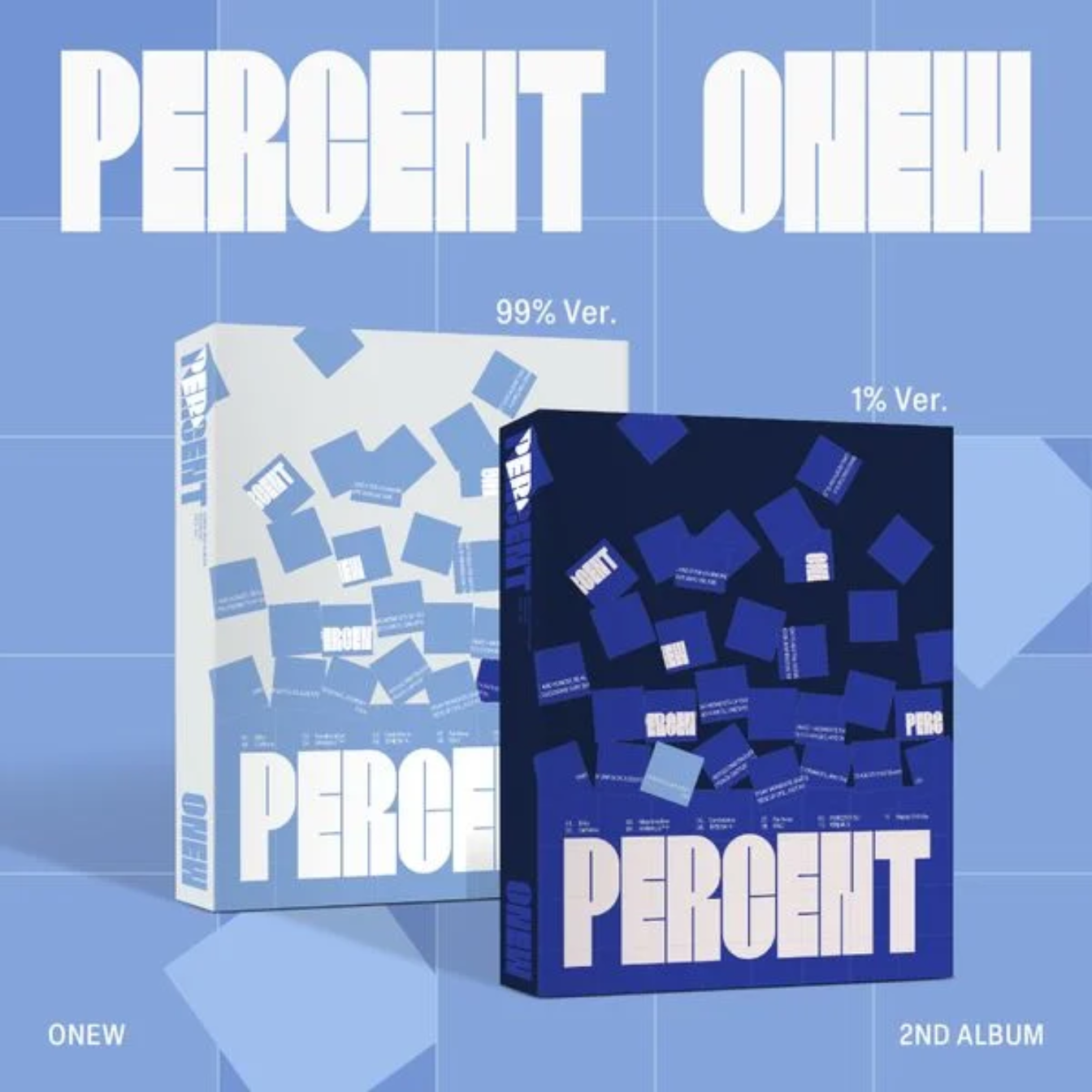 ONEW 2ND ALBUM - PERCENT (PHOTOBOOK VER.)