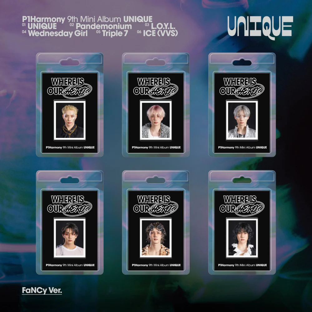 P1HARMONY 9TH MINI ALBUM - UNIQUE (FANCY VER.)