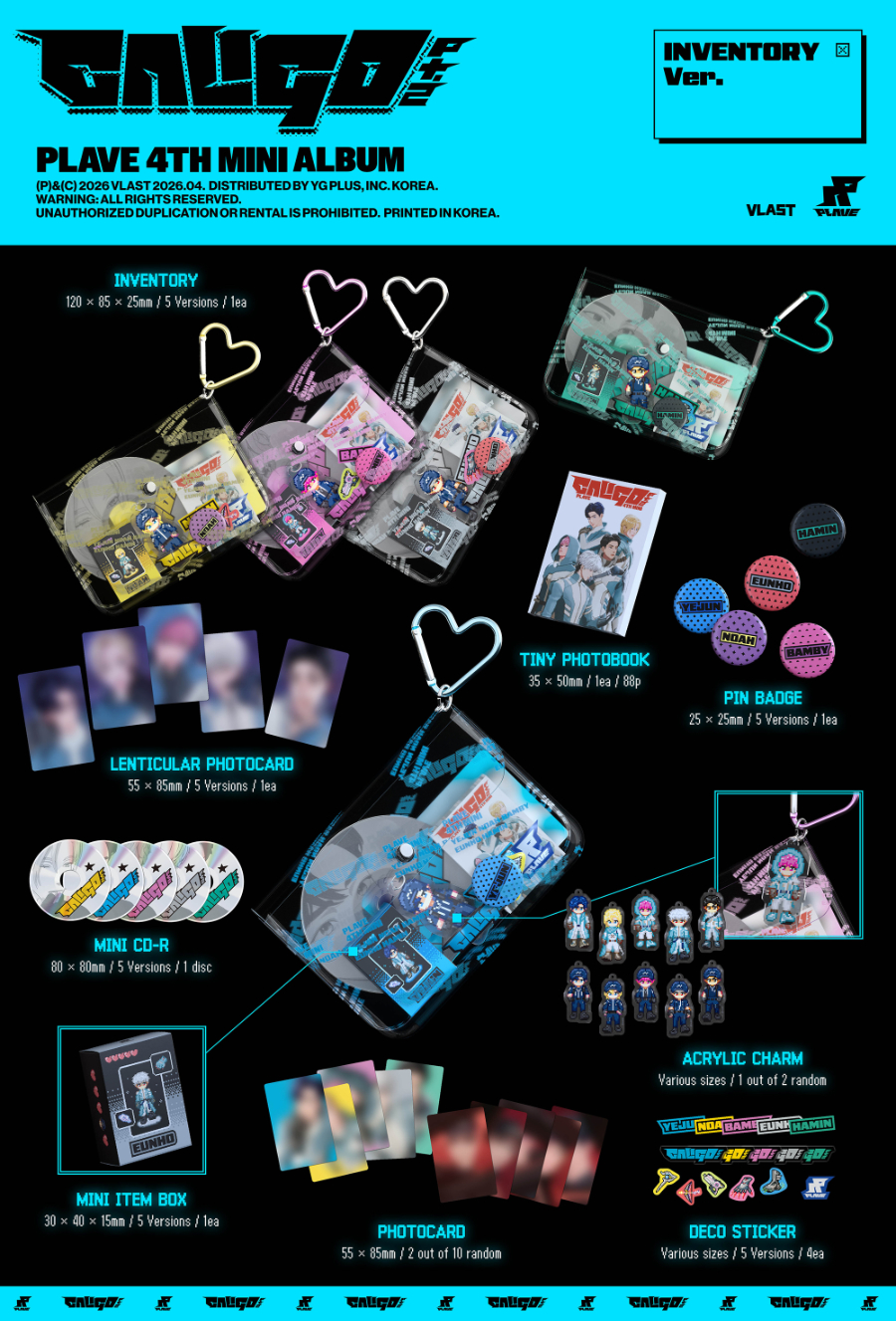 PLAVE 4TH MINI ALBUM - CALIGO PT.2 (INVENTORY VER.)