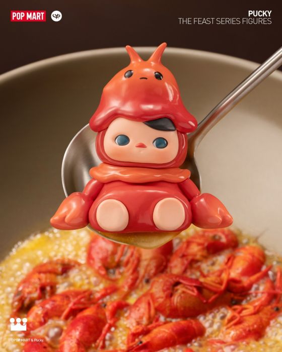 POP MART Authentic Mystery Box Pucky The Feast Series 12 Design (Random)