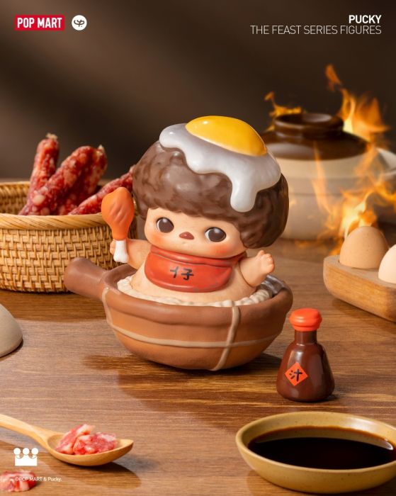 POP MART Authentic Mystery Box Pucky The Feast Series 12 Design (Random)