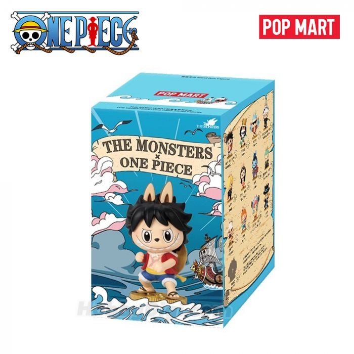 POP MART Authentic THE MONSTERS Labubu x One Piece Figure Mystery Box 12 Design
