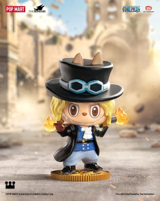 POP MART Authentic THE MONSTERS Labubu X One Piece Series 12 Design (Random)