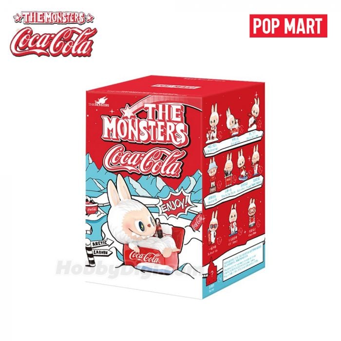 POP MART Authentic THE MONSTERS Labubu Mini CocaCola Mystery Box 10 Designs (Random)