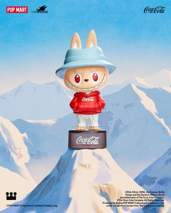 POP MART Authentic THE MONSTERS Labubu Mini CocaCola Mystery Box 10 Designs (Random)