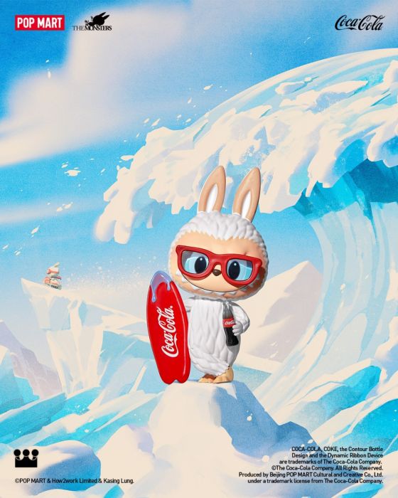 POP MART Authentic THE MONSTERS Labubu Mini CocaCola Mystery Box 10 Designs (Random)